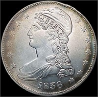 1838 Capped Bust Half Dollar HIGH GRADE