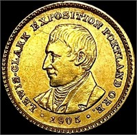 1905 Lewis & Clark Rare Gold Dollar UNCIRCULATED