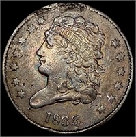 1833 Classic Head Half Cent CLOSELY UNCIRCULATED