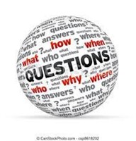 Questions.....Some NEW answers!