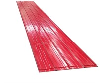 16' 29GA Red Metal Roofing / Siding