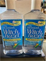 NEW $50 (16fl.oz) 2 Pack Witch Hazel Face and Body