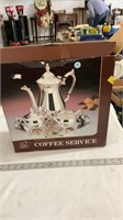 4 piece Coffee service in box