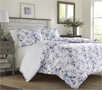 New Laura Ashley Home - Queen Comforter and 2