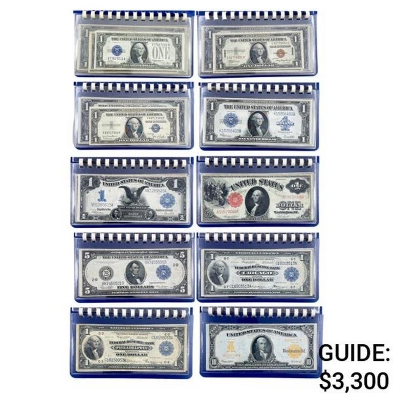 1899-1935 Paper Currency Book (10 Coins)