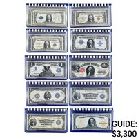 1899-1935 Paper Currency Book (10 Coins)