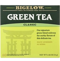 New Bigelow Tea - Green tea bags (6 Pack boxes,
