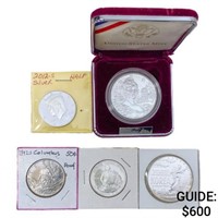 1991-2012 Varied US Commem Silver Coinage (5
