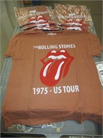 6 New XL Rolling Stones Shirts