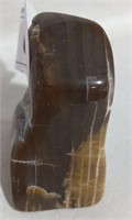 Polished Brown Stone 2 1/4" Long