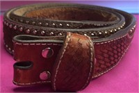 Q - MEN'S LEATHER BELT (L28)