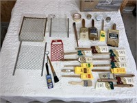 Assorted Unopened Paint Brushes/More