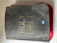 BIBLE  VERY ROUGHT  1800S