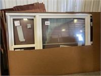 Andersen White Picture/Double-Hung Window Unit