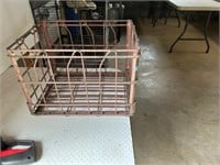 METAL MILK CRATE  PICK UP ONLY