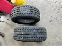 2 215R55X16 TIRES  PICK UP ONLY