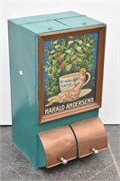 Vintage Harald Andersens Kaffe Bean Dispenser