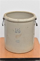 Red Wing #15 Stoneware Crock w/ Handles