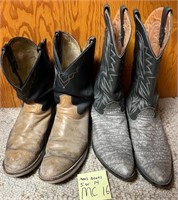 Q - 22 PAIR MEN'S BOOTS SIZE 14 (MC16)