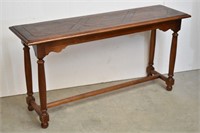 Traditional Wood Sofa Table