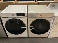 Samsung White Washer & Electric Dryer x 2 pieces