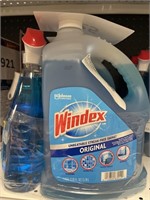 Windex 1 gal & spray bottle