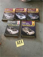 Vehicle repair manuals