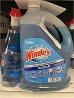 Windex 1 gal & spray bottle