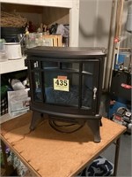 Electric fireplace model heater