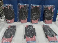 7 pairs Machinist Foam Nitrile Gloves  Cut