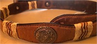 Q - MEN'S LEATHER BELT (L8)