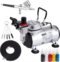 Timbertech Airbrush Kit with Compressor AS18-2K Ba