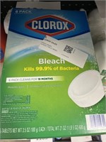 Clorox bleach toilet tabs 6 ct