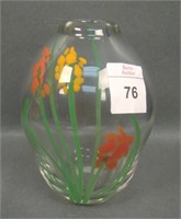 Karen Walkoff Studio Art Glass Vase '79