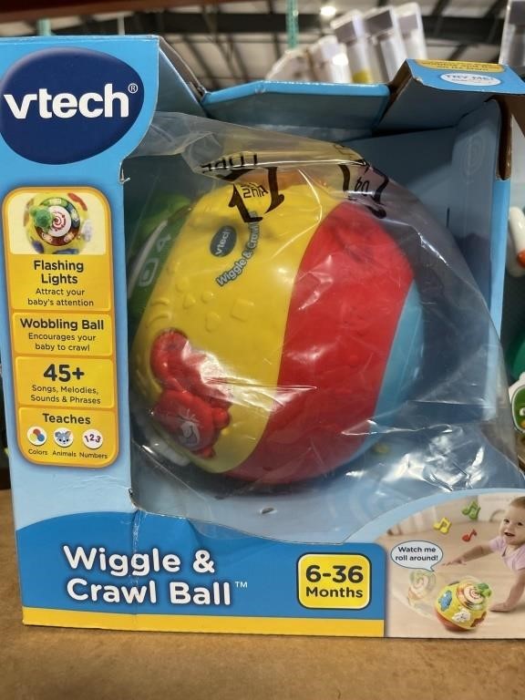 VTECH WIGGLE AND CRAWL BALL