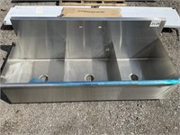 Stainless Steel Washing Station Top