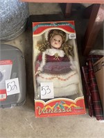 Vanessa porcelain doll