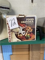 Kitchen aid food grinder attachment