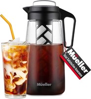 Mueller Cold Brew Coffee Maker, 2-Quart Heavy-Duty