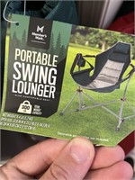 MM portable swing lounger- green
