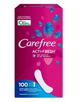 Carefree ACTi-Fresh Extra Long Liners, Unscented,
