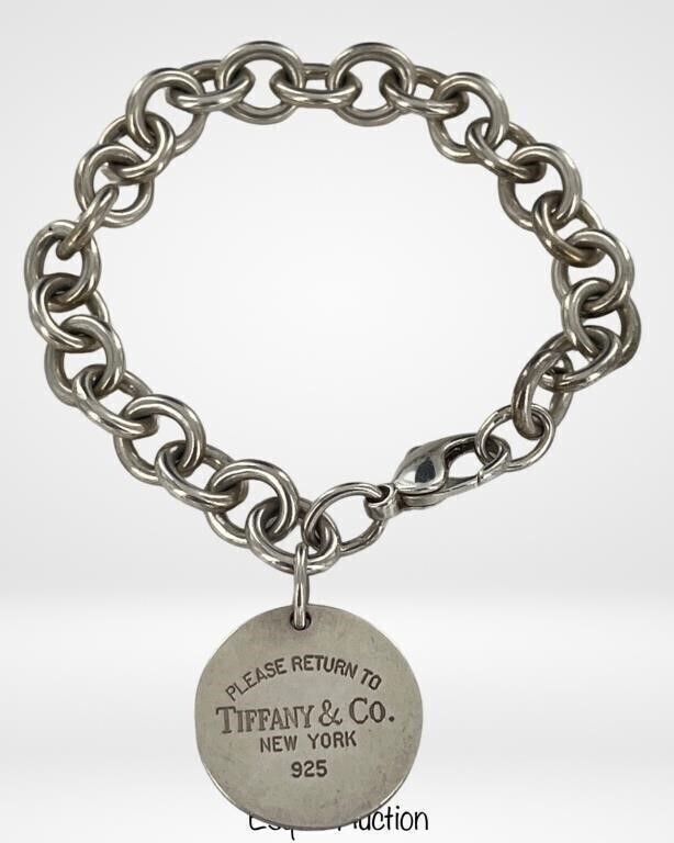 Tiffany & Co .925 Sterling Silver Bracelet