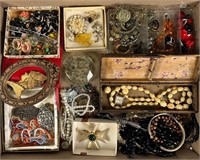Group of Vintage Unsearched Costume Jewelry