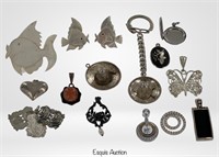 Assortment of Sterling Silver Jewelry- Pendants