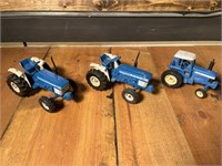 (3) Ford Model Tractors