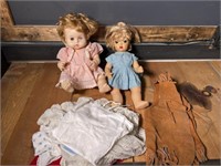Baby dolls and baby clothes