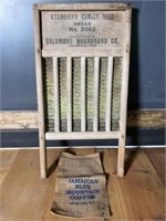 Standard No. 2062 washboard, and advertisement