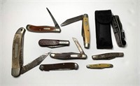 Assortment of Pocket Knives