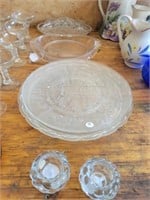 Clear Glass Serving Trays
