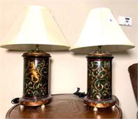 Composite Table Lamps with Painted